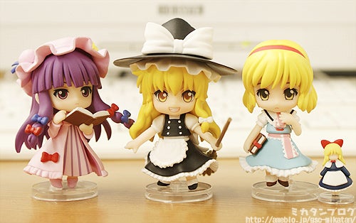 本日元気良くグッスマを出発！「ねんどろいどぷち 東方Projectセット第