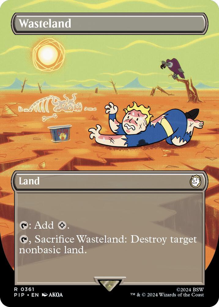Wasteland (Borderless) - Universes Beyond: Fallout - Magic: The