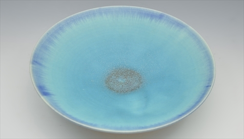 京焼・清水焼/HiBiKi/大日窯/碧彩/7.5寸皿/Φ22×H4 - テーブルライフ