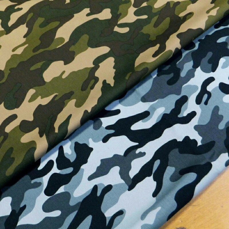 楽天市場】迷彩柄ツイルプリント (綿 生地 布) : 生地のお店 グラニー