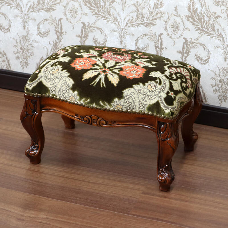 楽天市場】イタリア製 フットスツール 金華山 グリーンスツール