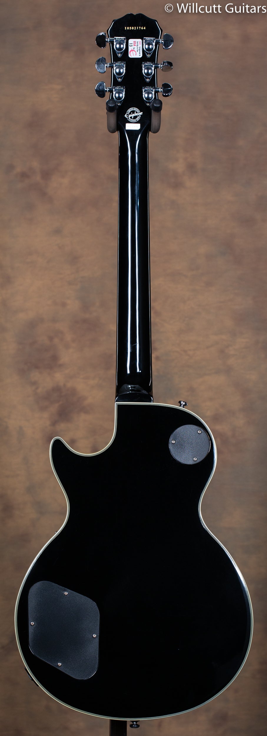 Epiphone Les Paul Custom Ebony w/ Case - Willcutt Guitars