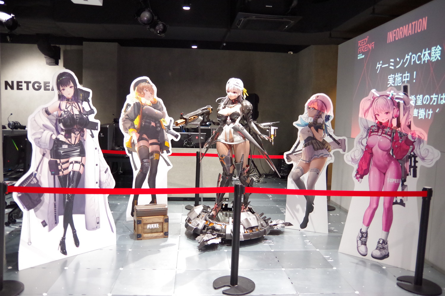 勝利の女神：NIKKE」1周年を記念してRED° TOKYO TOWERにコラボ出展