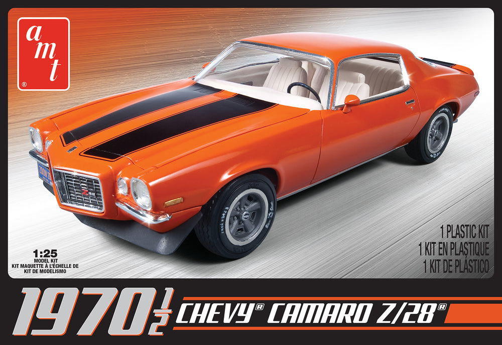 AMT 1970 1/2 Chevy Camaro Z-28 1:25 Scale Model Kit | Auto World Store
