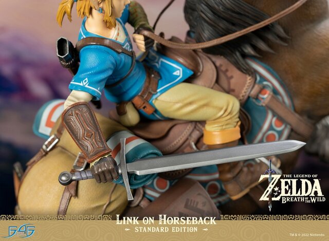 約17万円の『ゼルダの伝説BotW』「リンク」スタチュー登場！全高約56cm