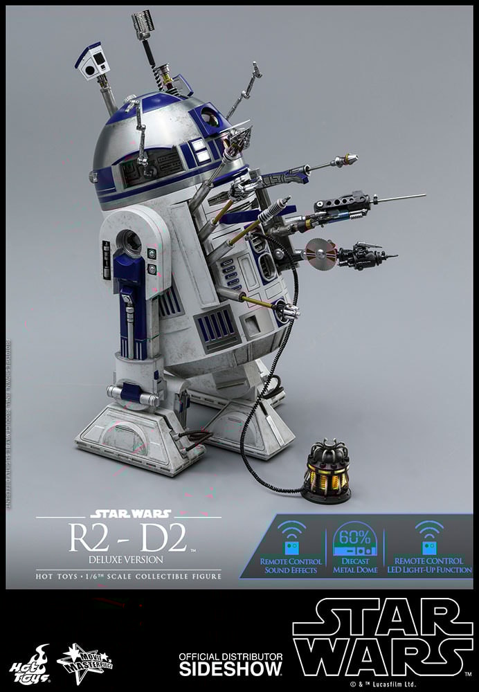 R2-D2 Deluxe Figure by Hot Toys | Sideshow Collectibles