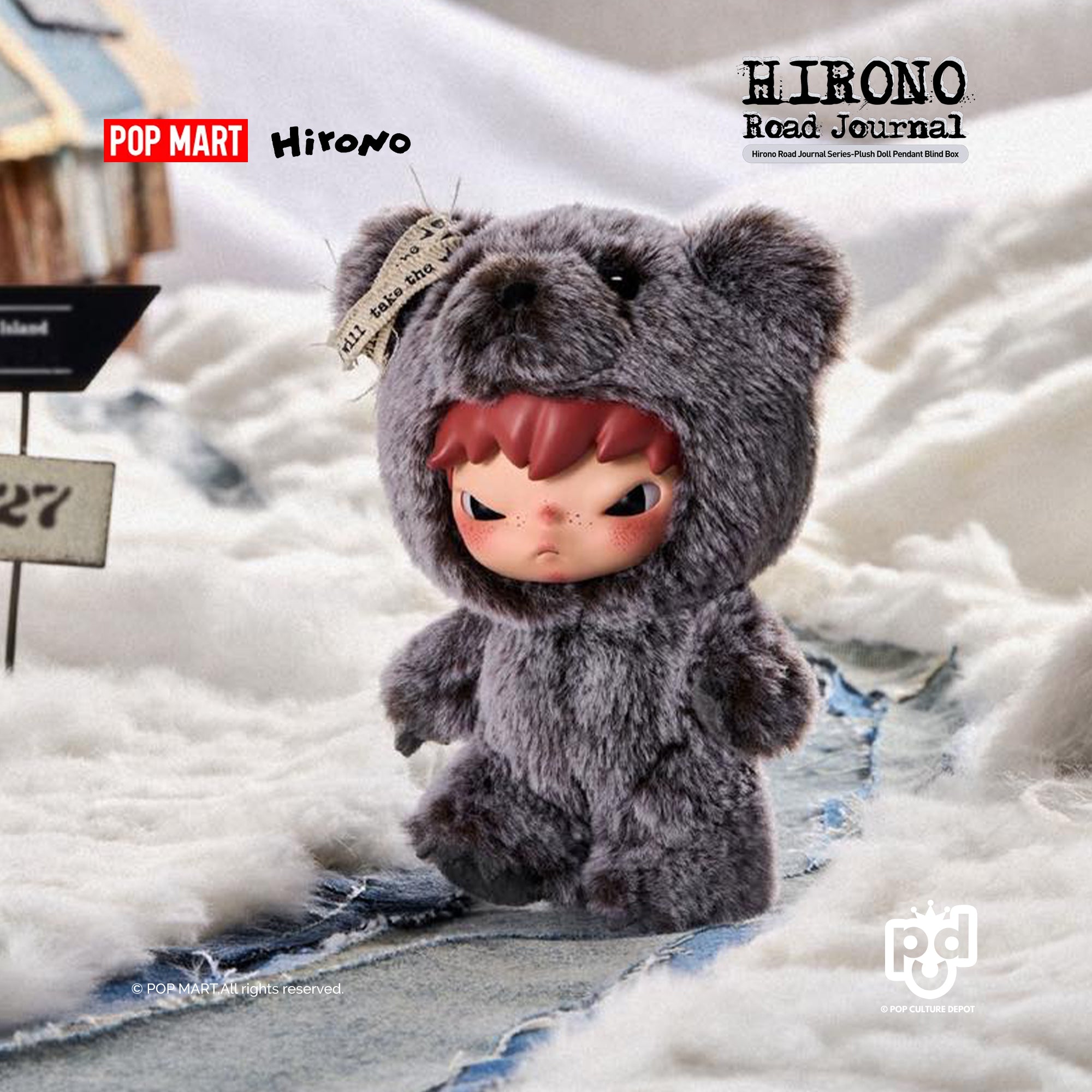 Hirono Road Journal Series – Plush Doll Pendant Blind Box – POP