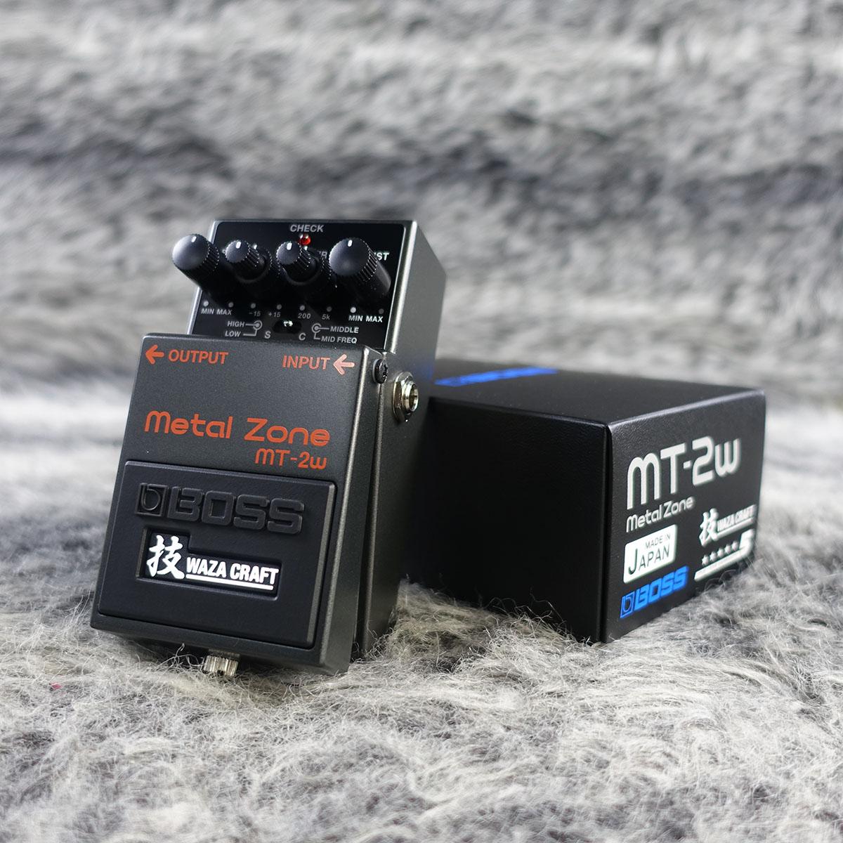 【ほぼ新品】 BOSS ボス MT-2W l Zone ディストーション BOSS ( ボス ) MT-2W Metal Zone メタルディストーション 送料無料