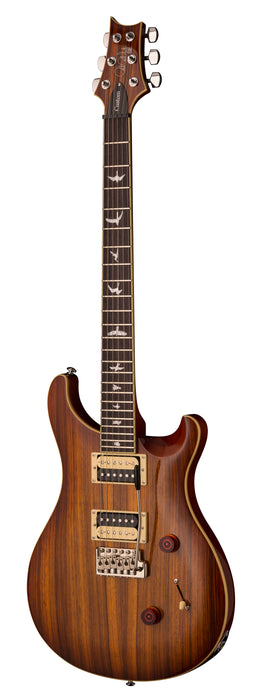 PRS SE Custom 24 Exotic Top - Zebra Wood Electric Guitar With Gig