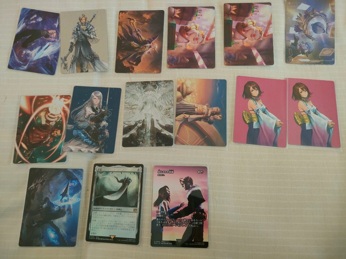 MTG FF FINALFANTASY アートカード/イラストコレクション コンプリート