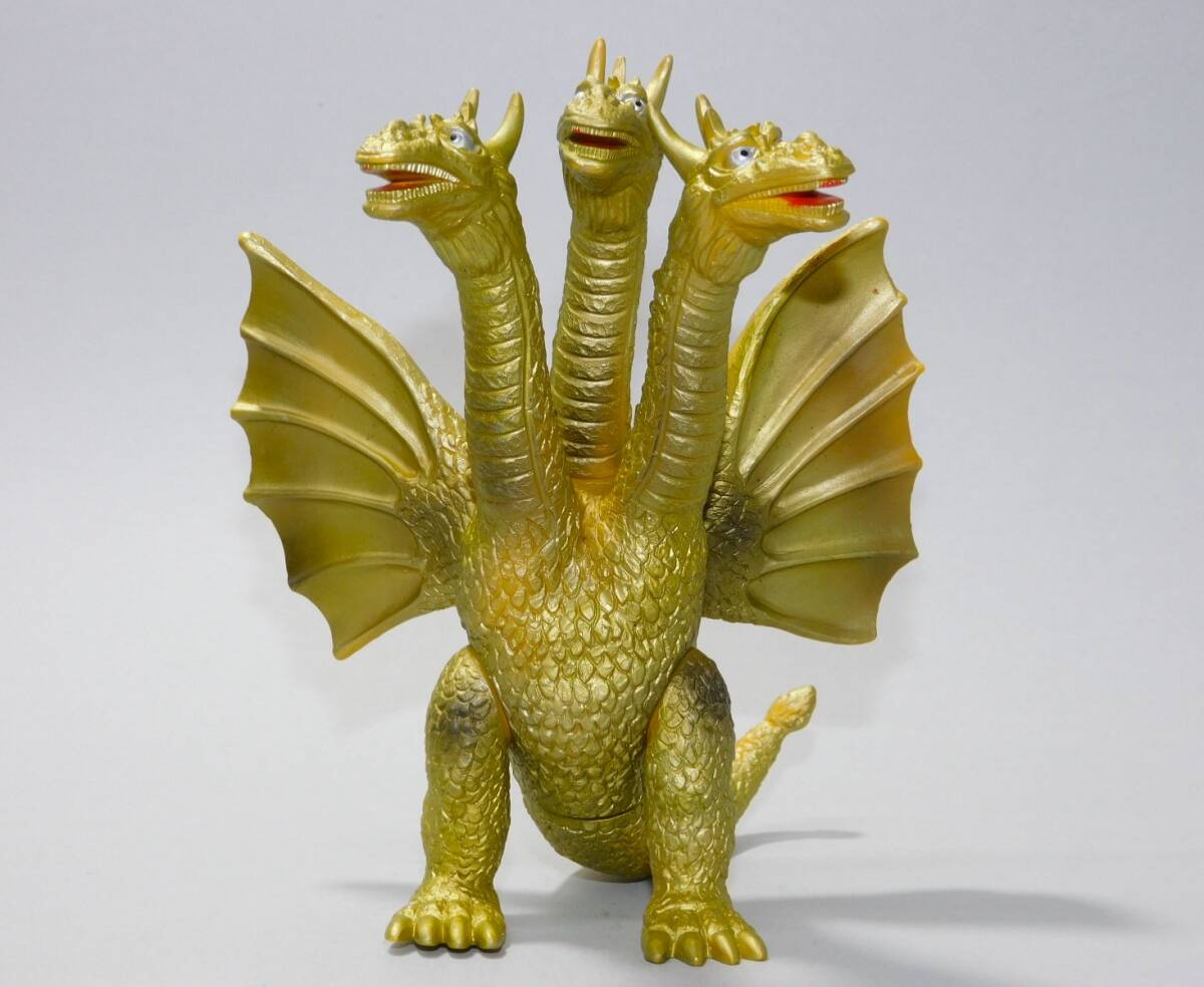 Yahoo!オークション - ソフビ怪獣 キングギドラ2019 リペイント
