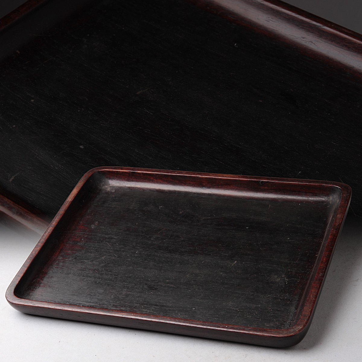 Yahoo!オークション -「紫檀 盆」(アンティーク、コレクション) の落札