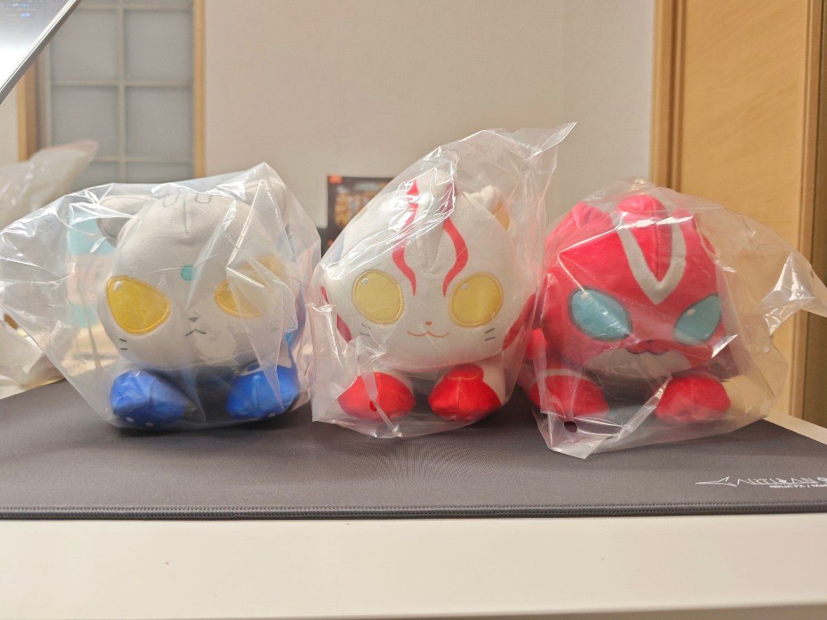 ウルトラマン猫猫 ぬいぐるみマスコット3種セット｜Yahoo!フリマ（旧
