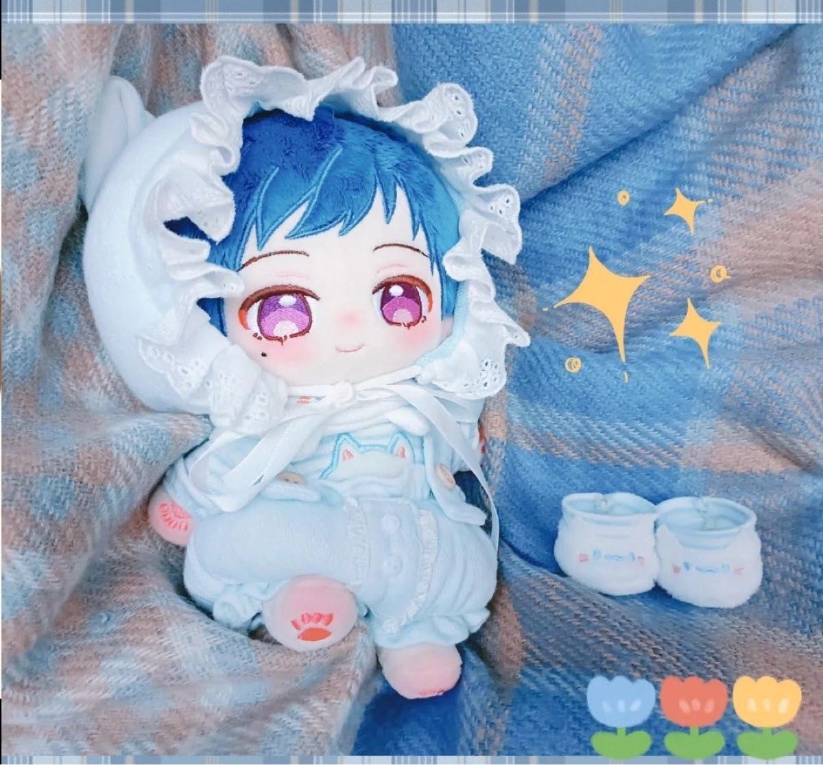 伏見弓弦 ぬいぐるみ 20cm 中国 着せ替えぬいぐるみ あんスタ 韓国