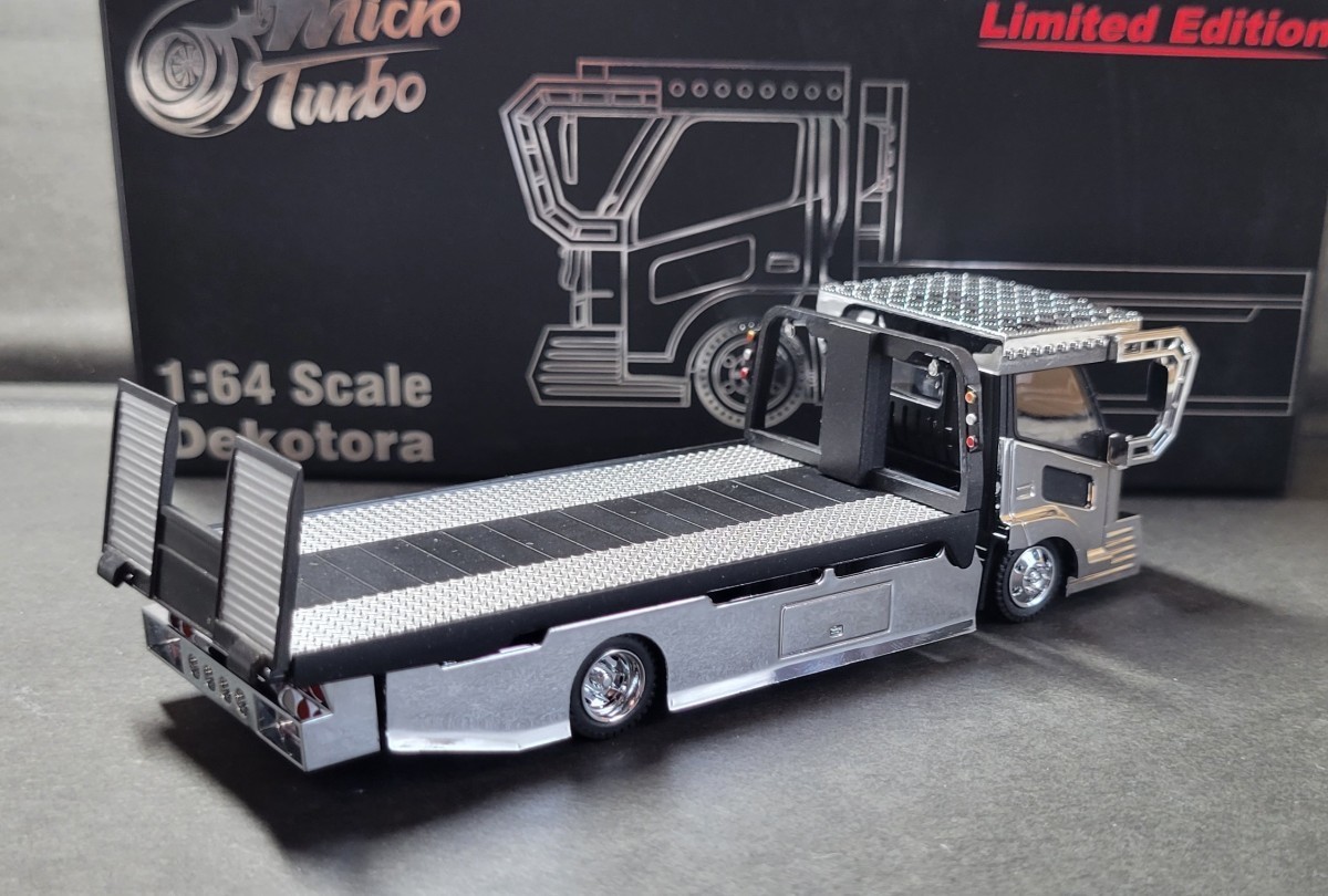 限定品 1/64 Dekotora デコトラ 積載車 trucks トラック 新品 Micro