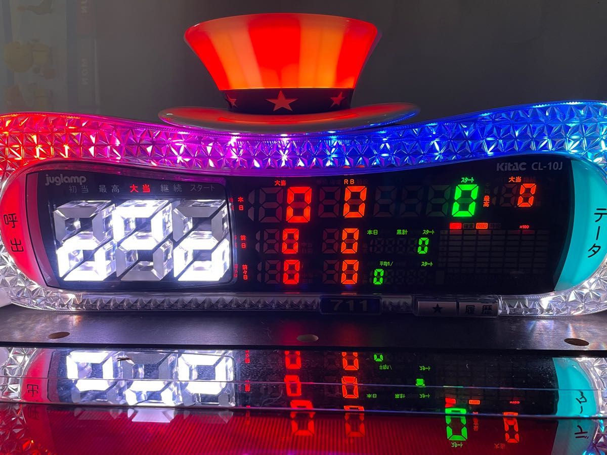 データカウンター データランプ パチスロ ジャグラー ジャグランプ