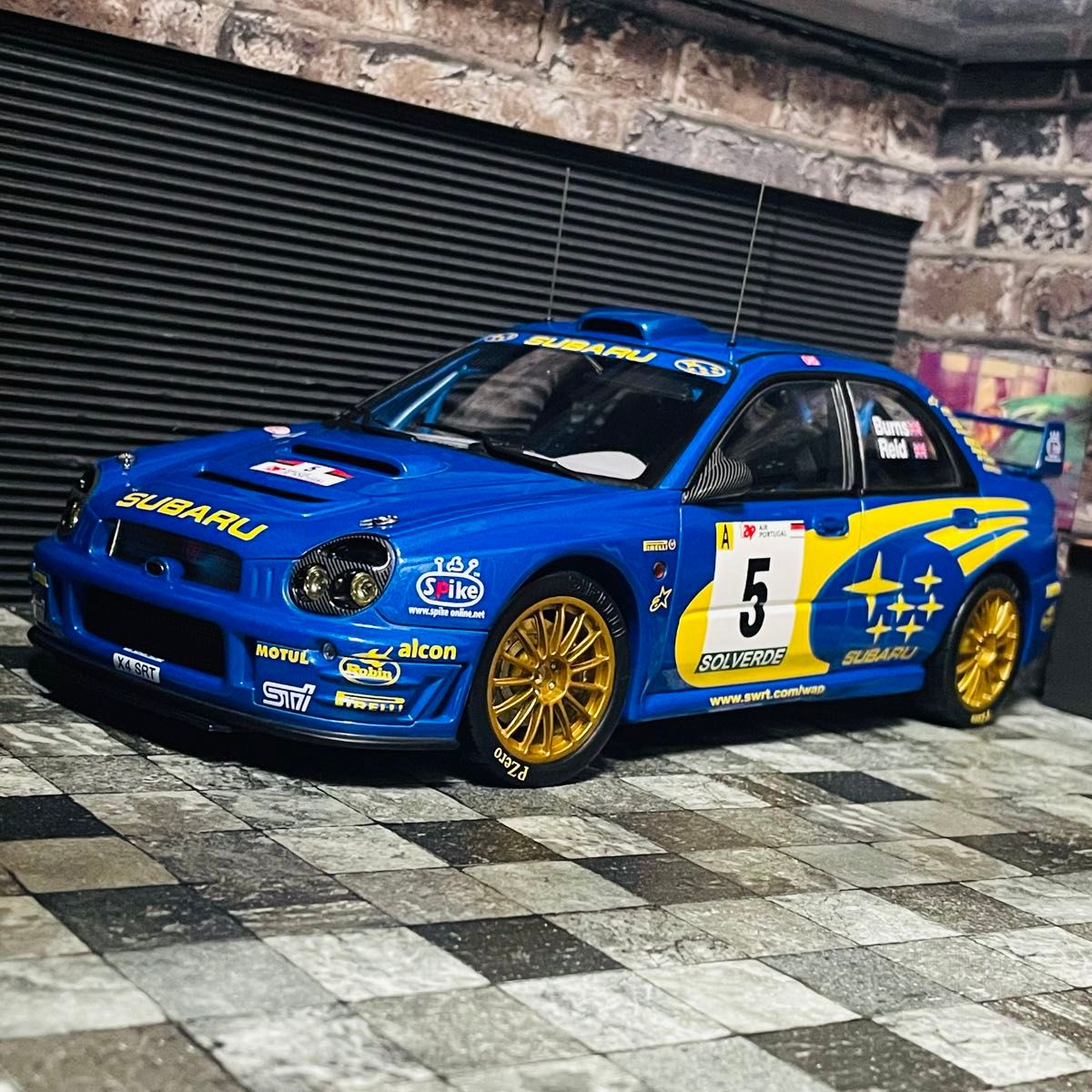 カスタム品 1/18 AUTOart スバル インプレッサ WRC 2001｜Yahoo!フリマ