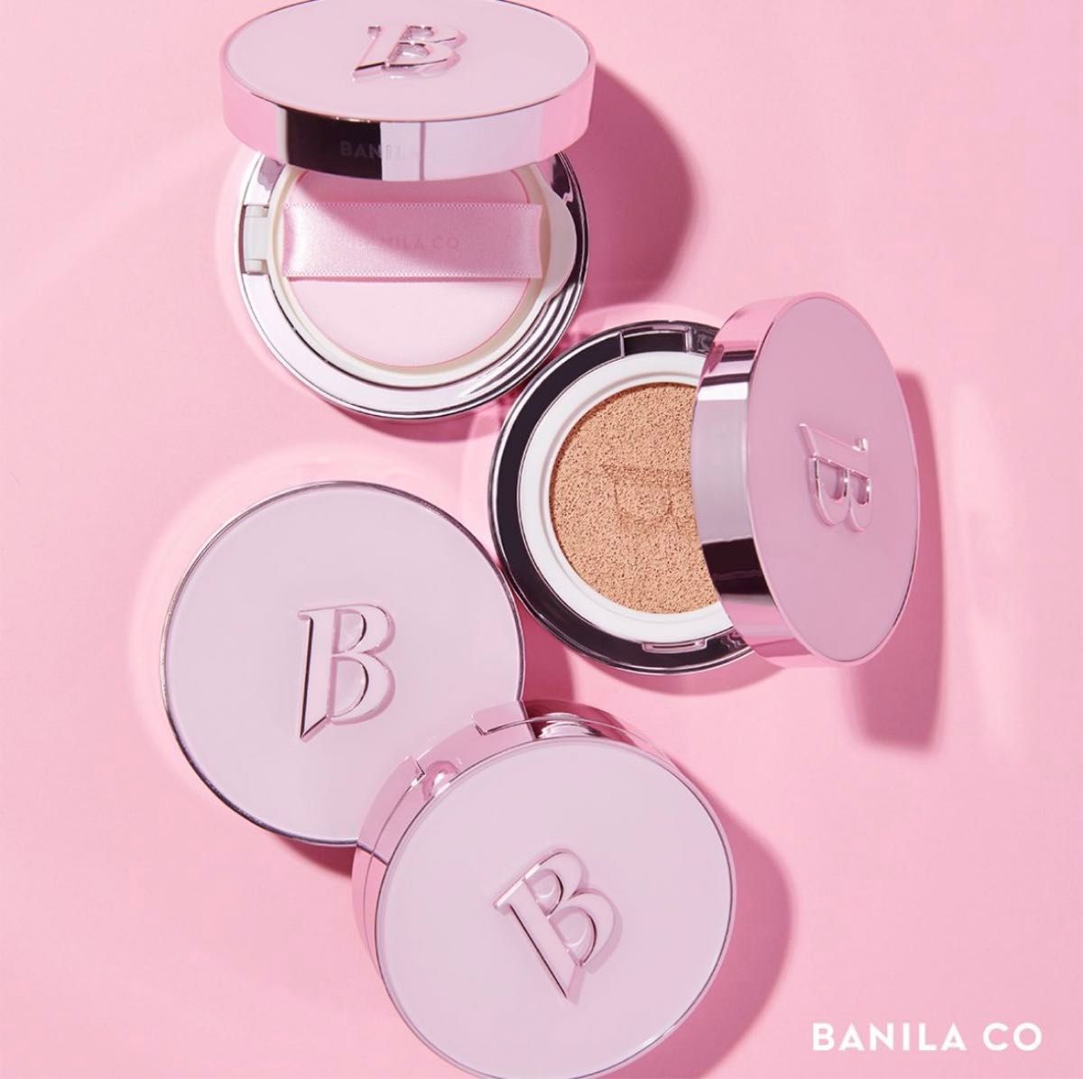 バニラコ クッションファンデ 本体 19 ライト ピンクブロッサム