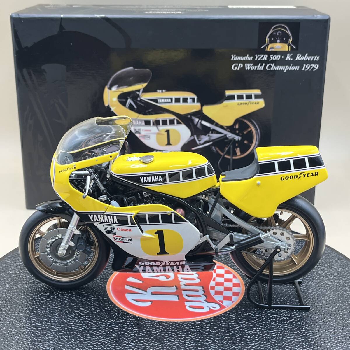 MINICHAMPS 1/12 YAMAHA YZR500 1979 ケニー・ロバーツ ヤマハ