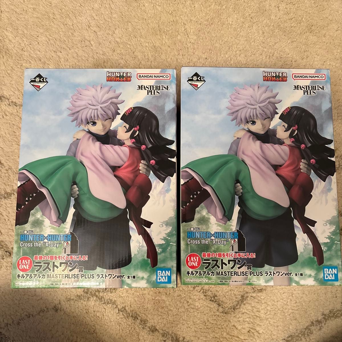 ハンターハンター 一番くじ HUNTER×HUNTER ラストワン賞 キルア&アルカ