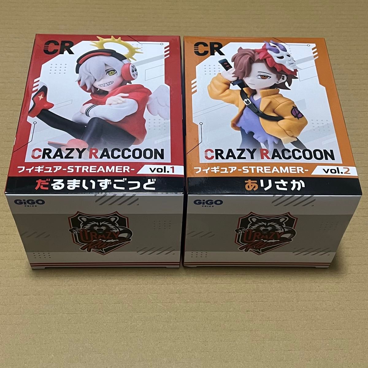 Crazy Raccoon GIGO だるまいずごっど ありさか フィギュア CR
