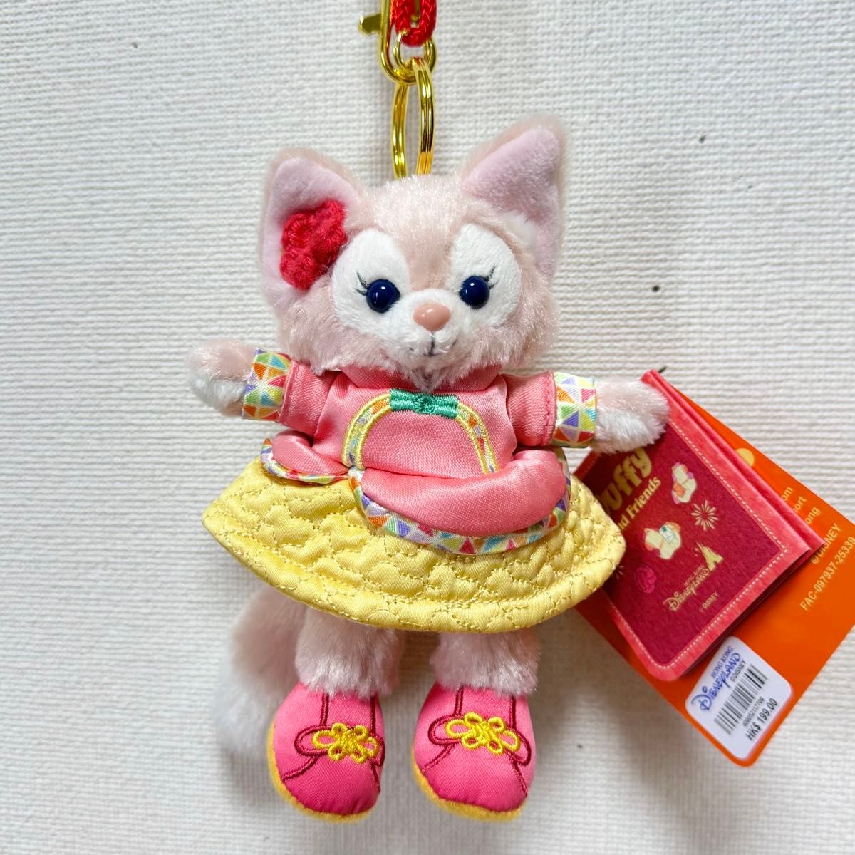 2026 旧正月 香港ディズニー リーナベル ぬいぐるみバッジ ぬいば