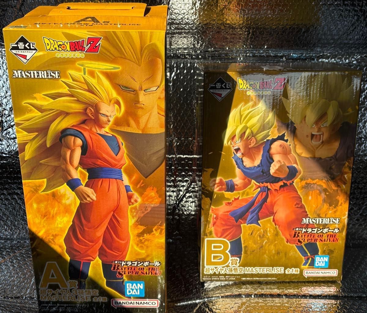 一番くじ ドラゴンボール BATTLE OF THE SUPER SAIYAN A賞 B賞｜Yahoo