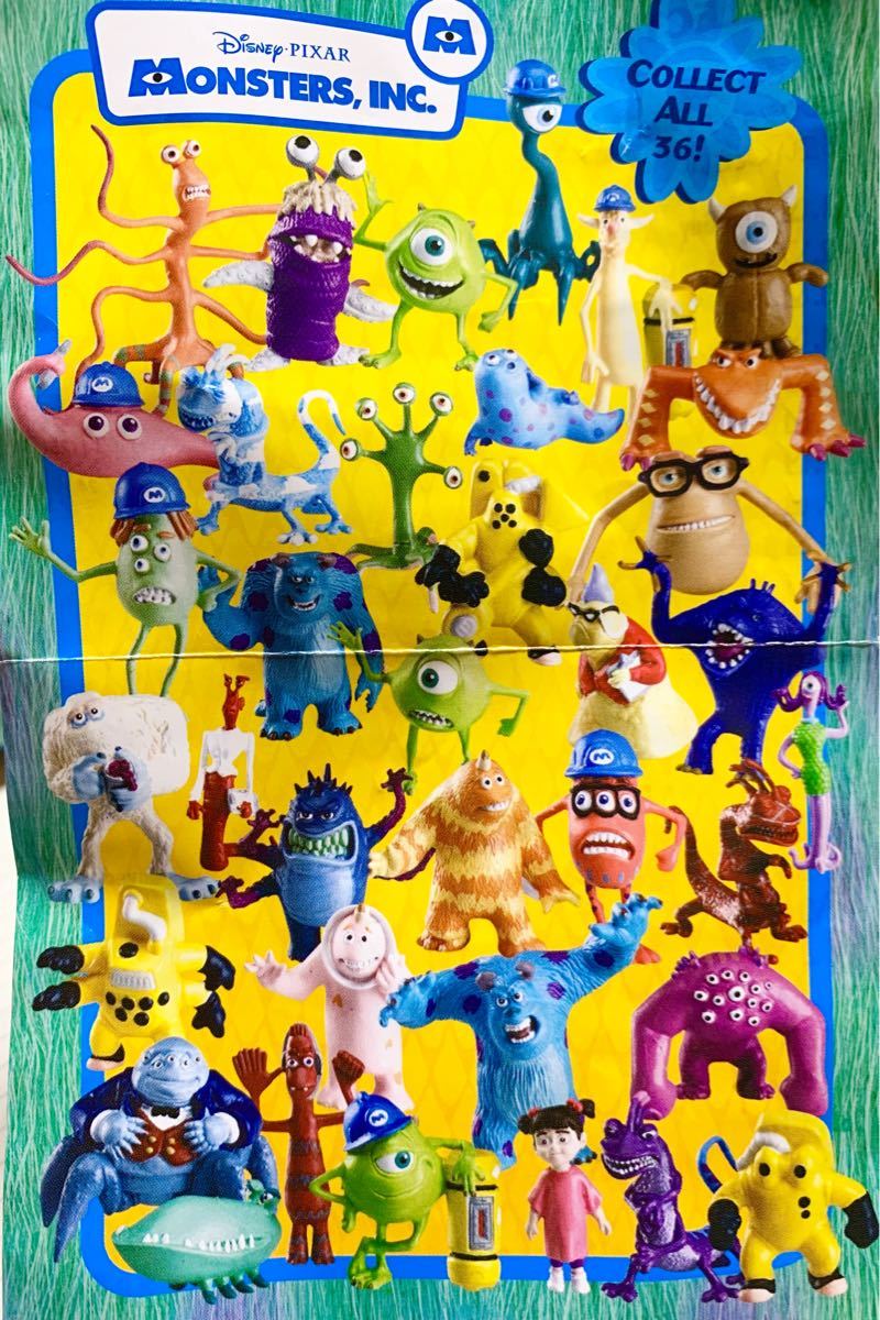 モンスターズインク ちいサイズコレクション 全36種コンプリート 未