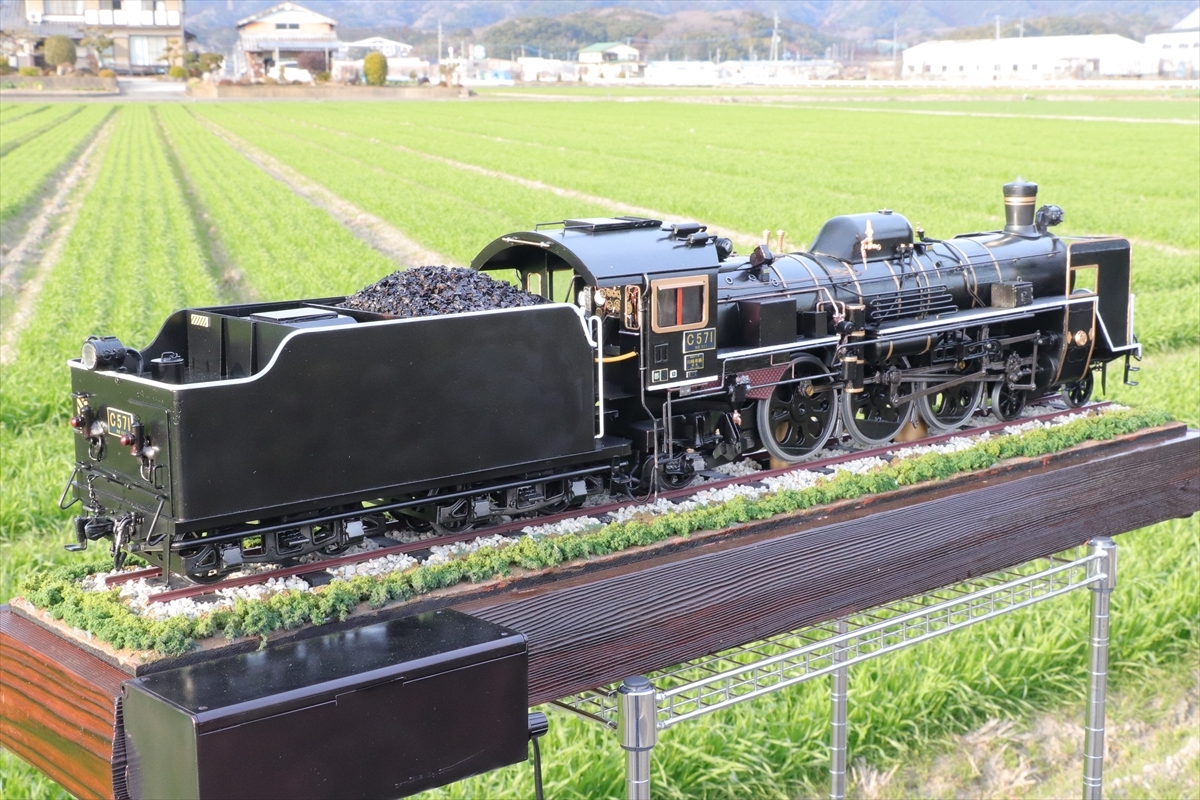 Yahoo!オークション - 鉄道模型 C571 C57 蒸気機関車 SLやまぐち号 1