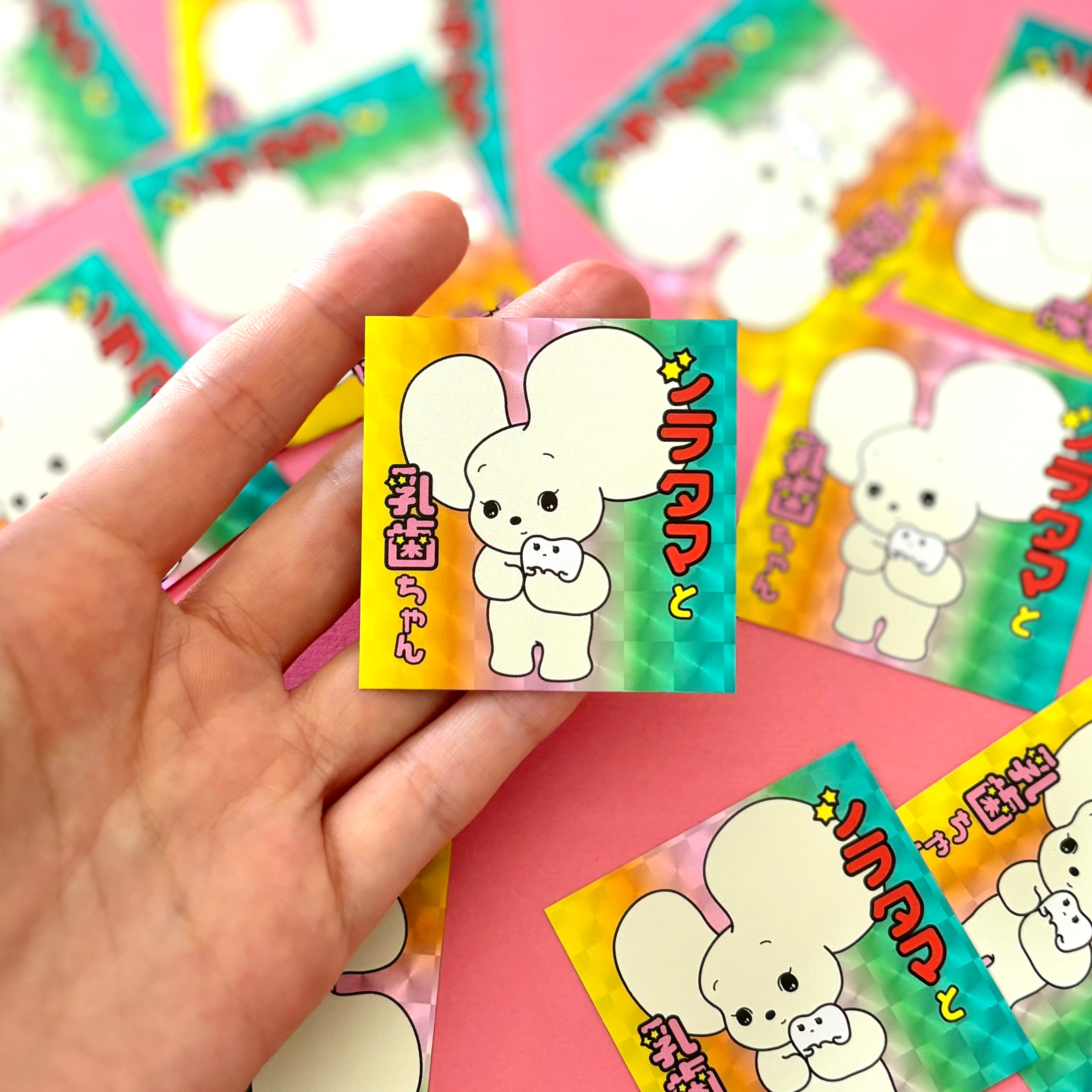 ステッカー・クリアカード | YURI ICHIMURA 〜レトロでポップな雑貨