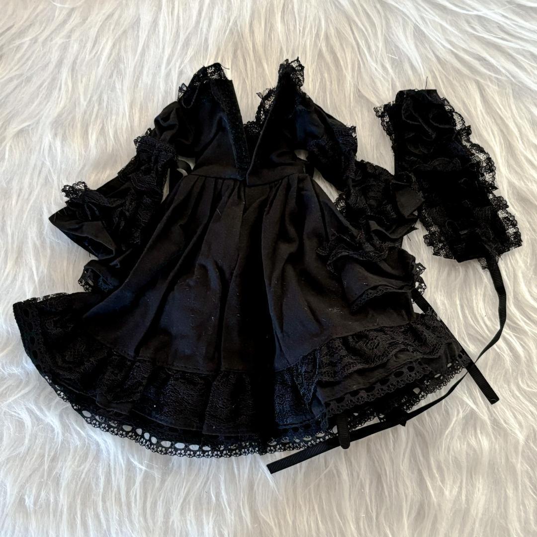 即納 BJD ディーラー製 ドール服 洋服 1/4サイズ MDD 黒ドレス doll