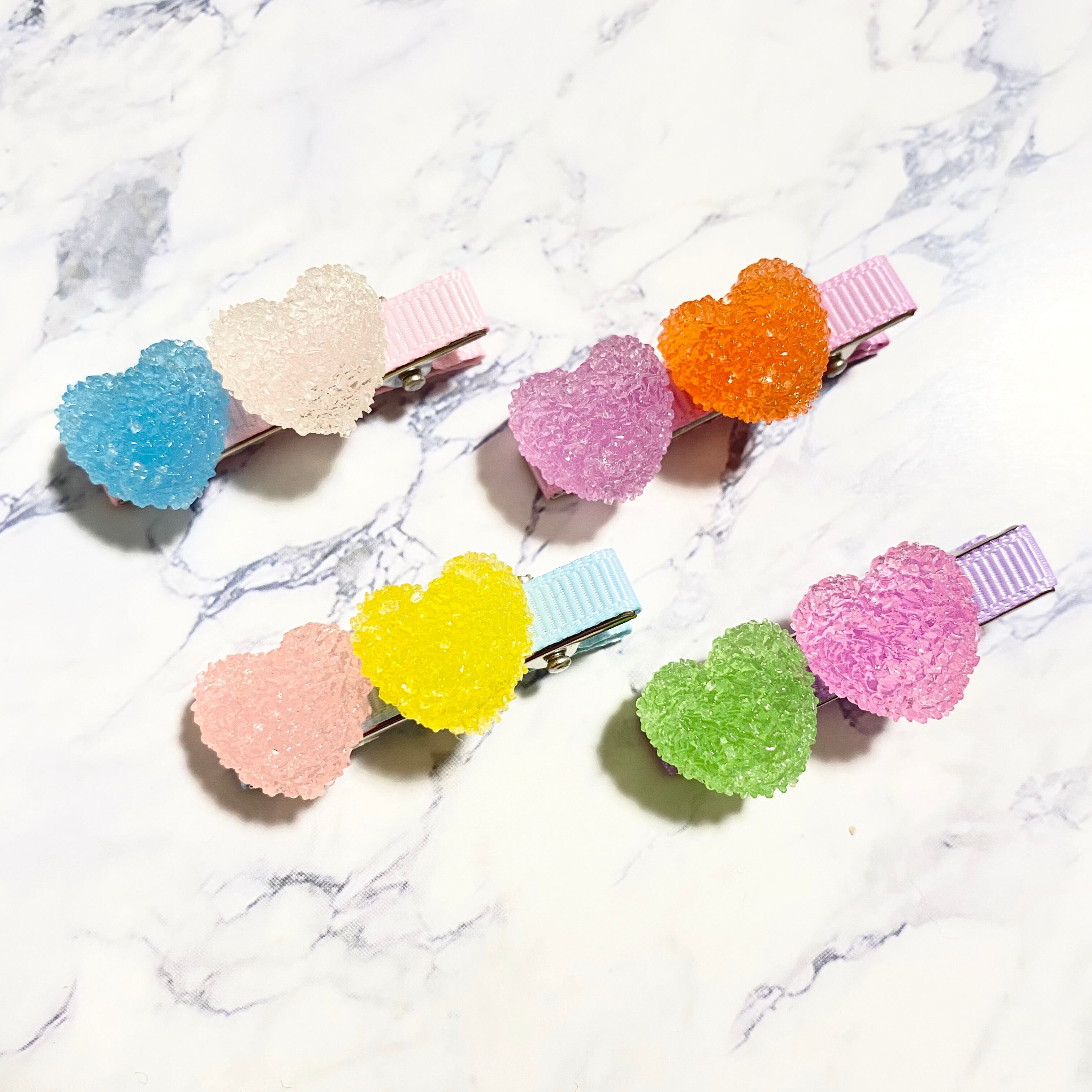 25〗星 シャカシャカ スター ベビー キッズ ヘアクリップ | 【Love