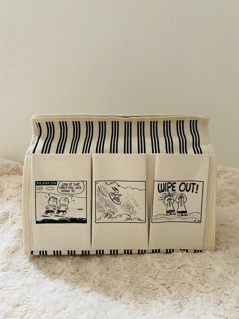 これ、付録です！】スヌーピーのティッシュボックスケース、収納力が