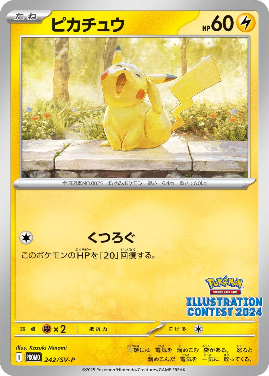 状態A-】ピカチュウ P (242/SV-P/) [PROMO] の通販・買取価格