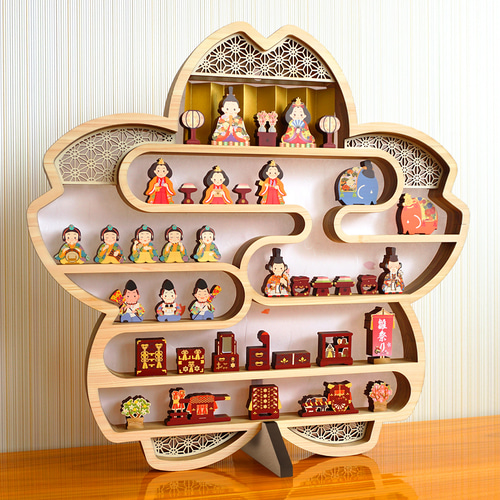 春色のおひなちゃん・SAKURA 咲く ひな人形・雛飾り nine-D 通販