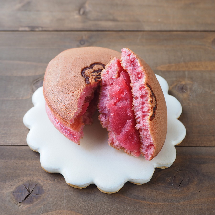 桜パウダーでピンクのどら焼き「桜ミニどら」 | レシピ | 富澤商店