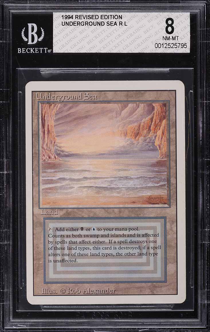 1994 Magic the Gathering MTG Revised Edition Dual Land Scrubland