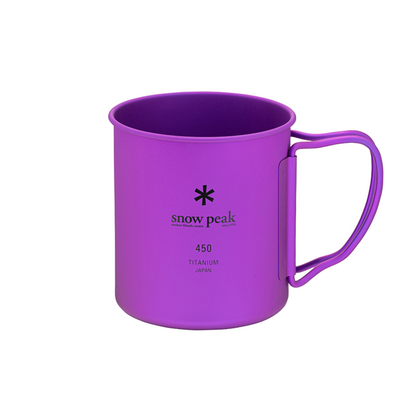 Snow Peak | Ti-Single 450 Anodized Cup | Dismount Toronto