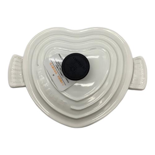 LE CREUSET (ルクルーゼ) ココットダムール 19cm ホワイト｜トレファク