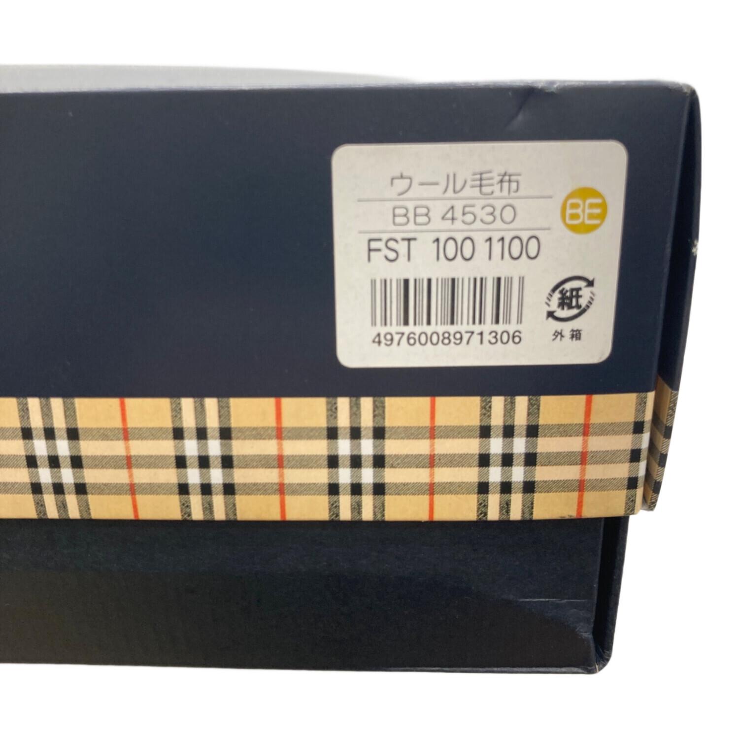 BURBERRY LONDON (バーバリーロンドン) ウール毛布 ウール100