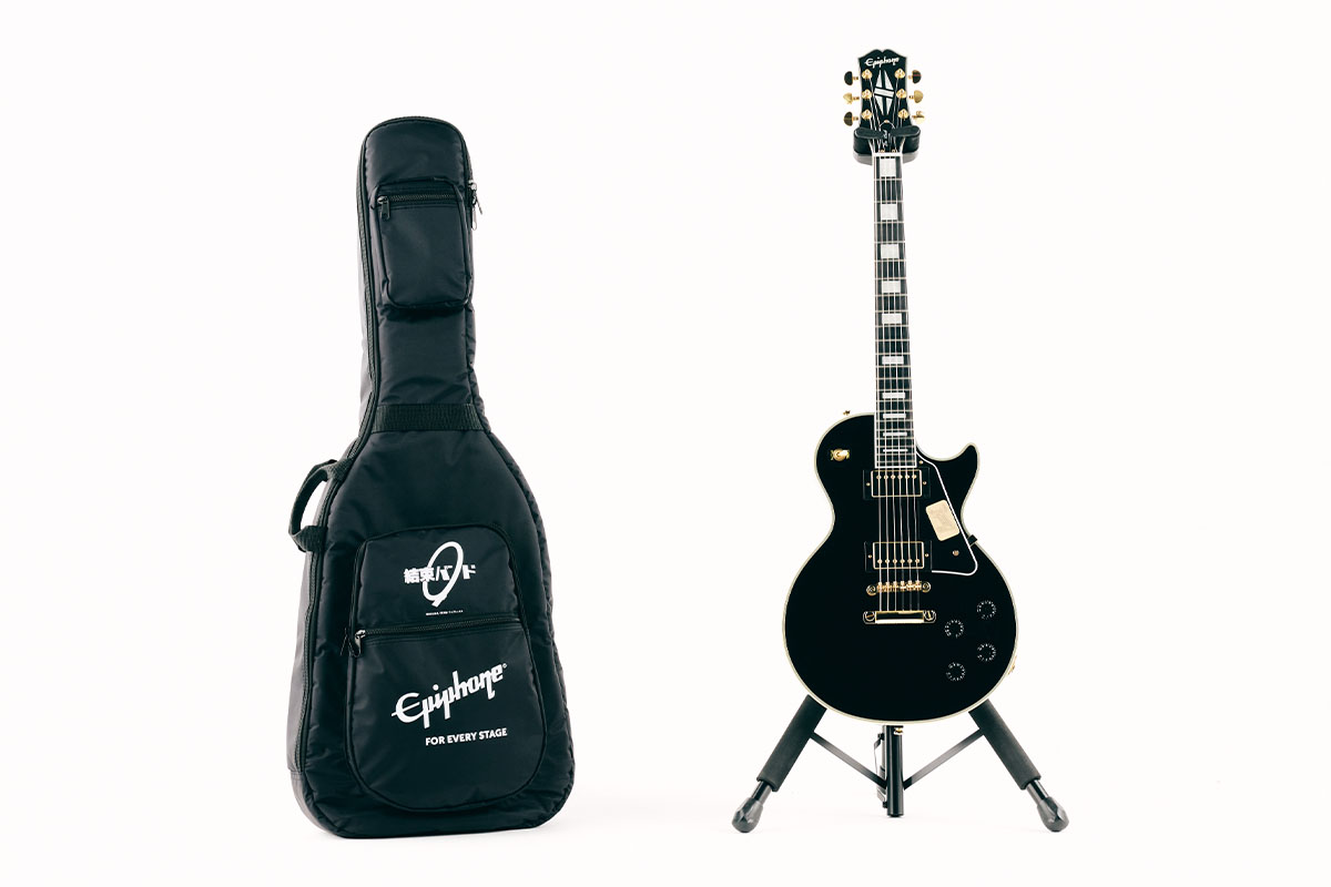 人気アニメ『ぼっち・ざ・ろっく！』の公式モデル“Epiphone Inspired