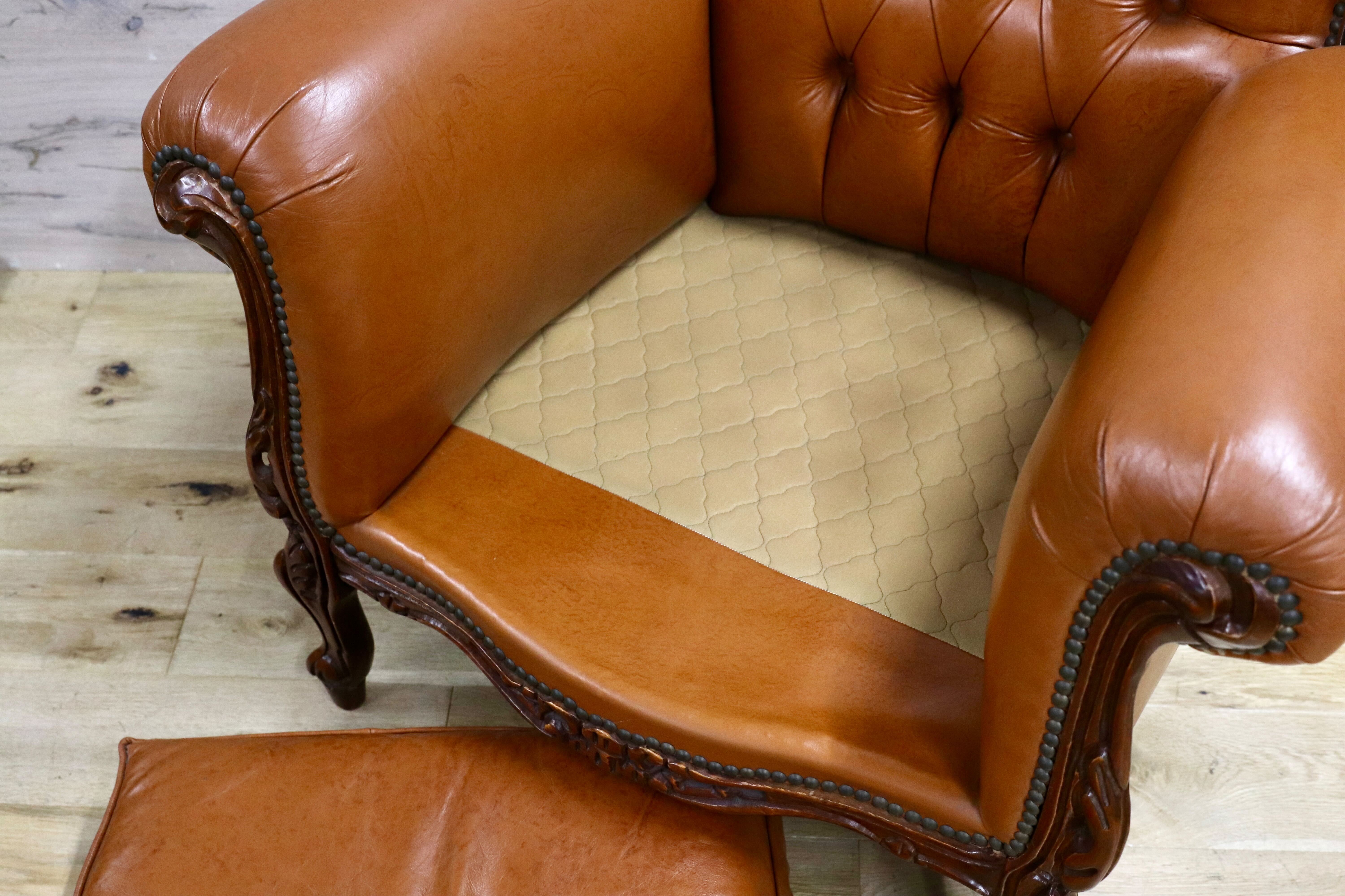 GMHH190B○イタリア製 クラシック エレガント 1人掛けソファ シングル