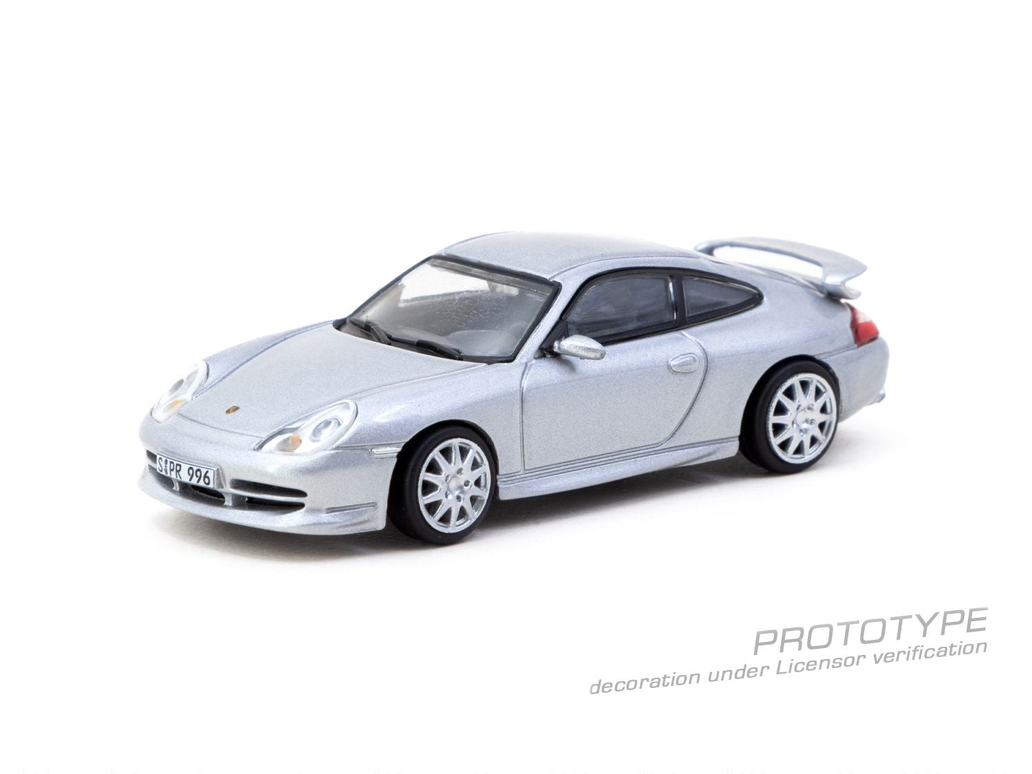 Tarmac Works 1:64 Porsche 911 GT3 (type 996) Silver T64G-069-SL