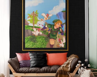 ゼルダの伝説 スカイウォードソード、複数サイズあり、ビデオゲーム