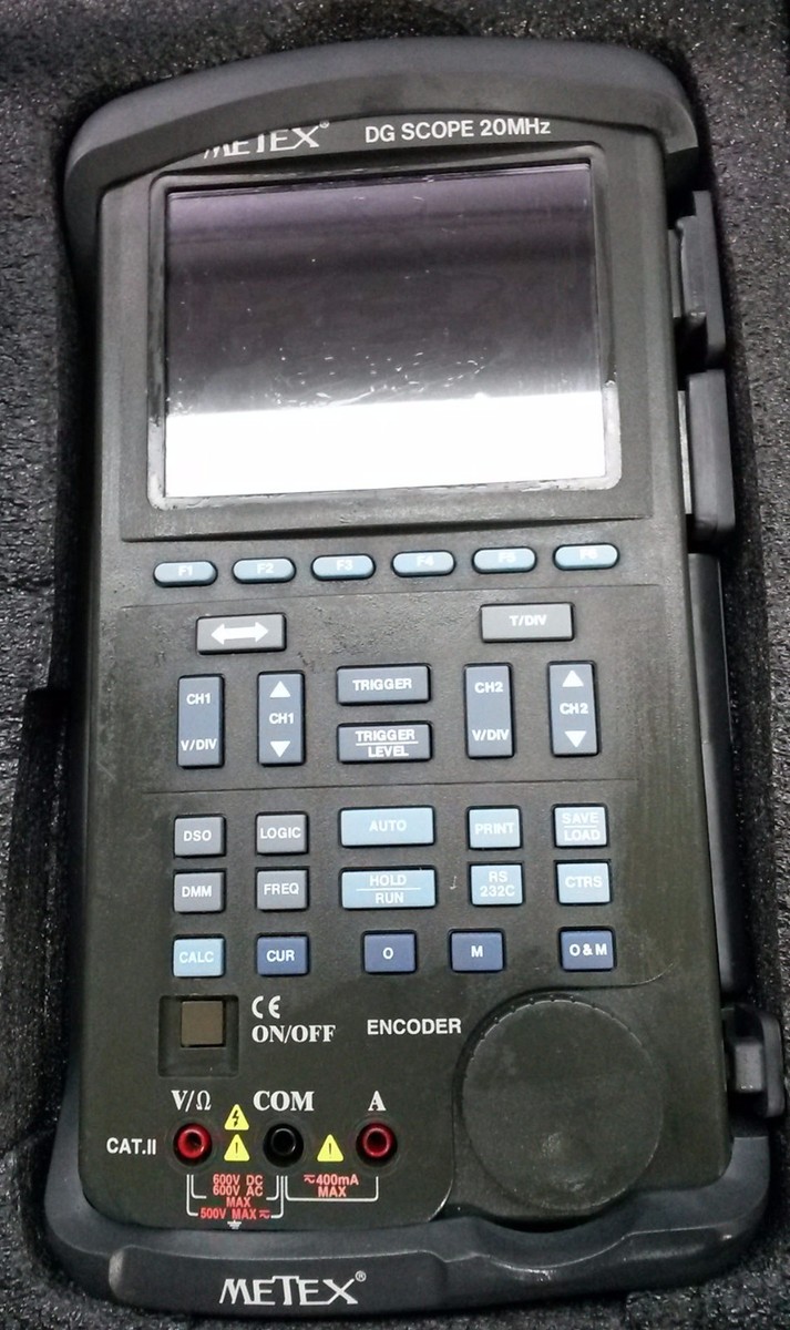 METEX DG SCOPE 20MHz Handheld Oscilloscope | eBay