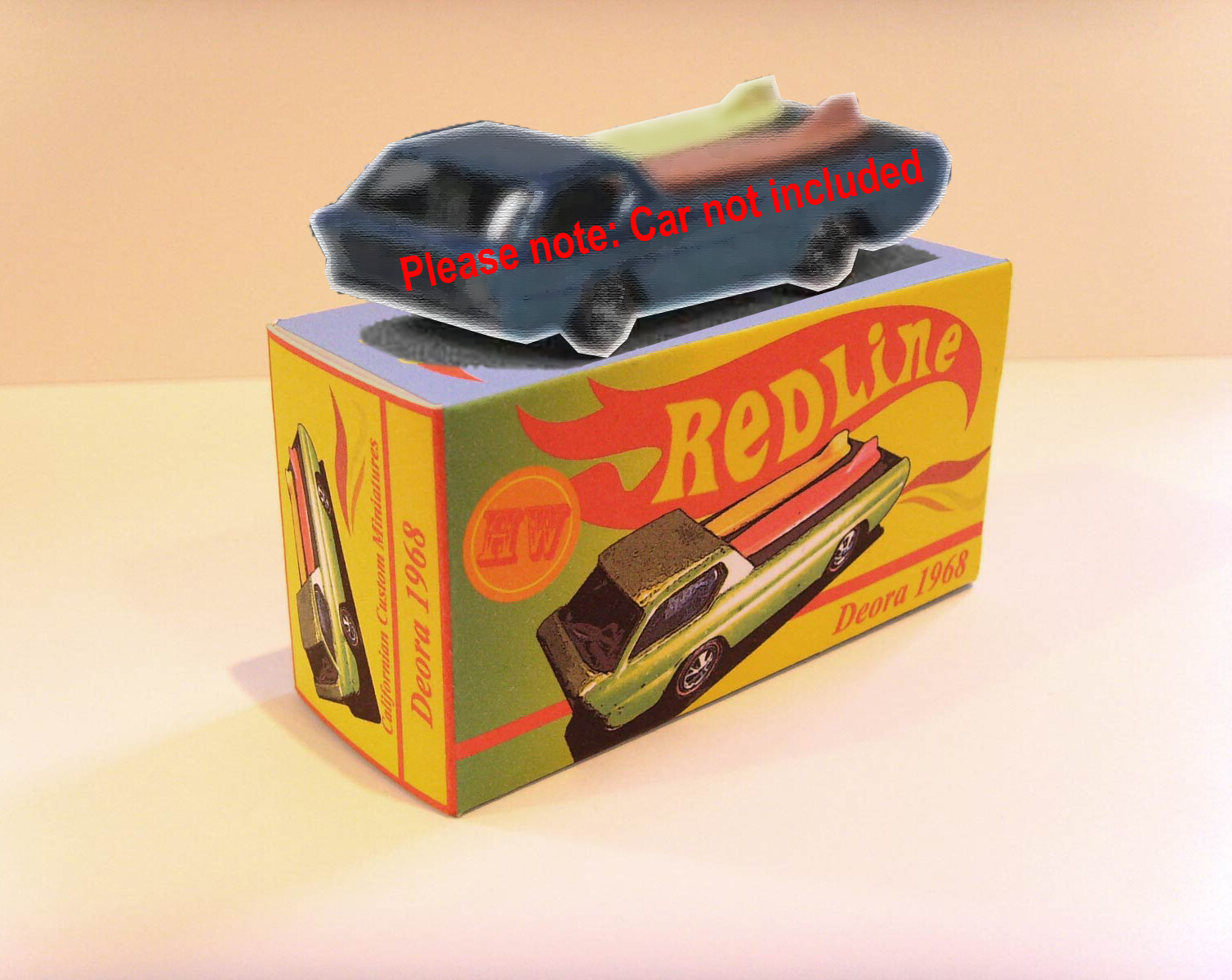 HOT WHEELS REDLINE - 'DEORA' - Superb custom display