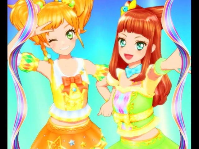 アイカツスターズ！二階堂ゆず&早乙女あこ 8月のマリーナ（スクール