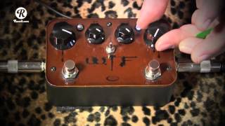 J Rockett Audio Designs WTF stellar fuzz pedal demo with SG & Dr Z