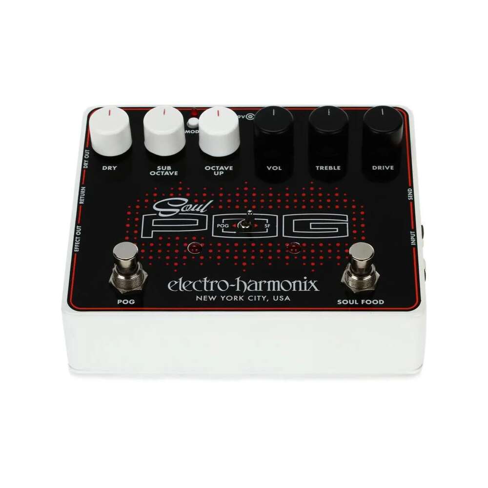 Electro-Harmonix Soul POG Overdrive Octave Multi-Effect – Tone Garages