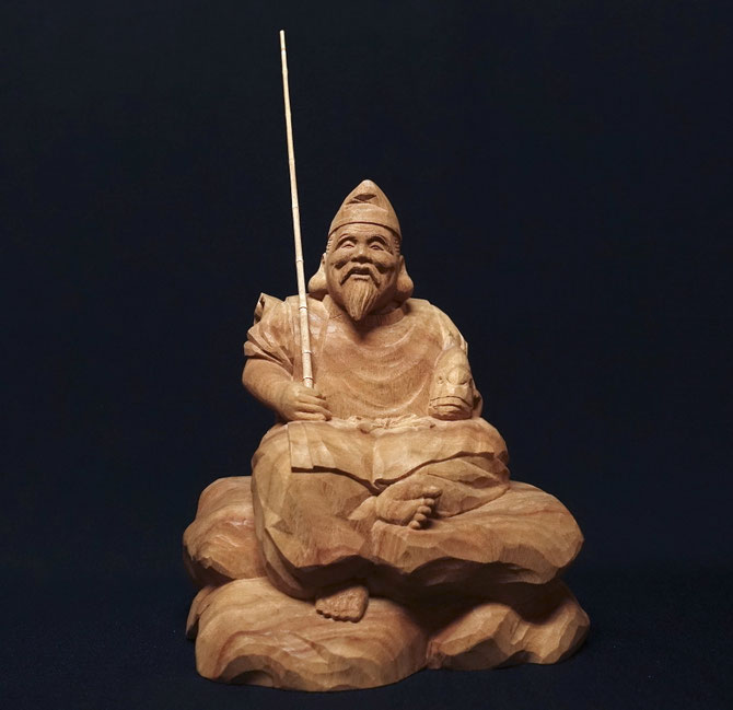 木彫｜恵比寿、大黒天 - 木彫の注文制作 販売